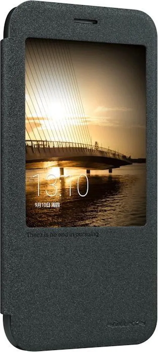 Nillkin New Sparkle View Book Case Huawei G8 - Zwart - afbeelding 4 van 6