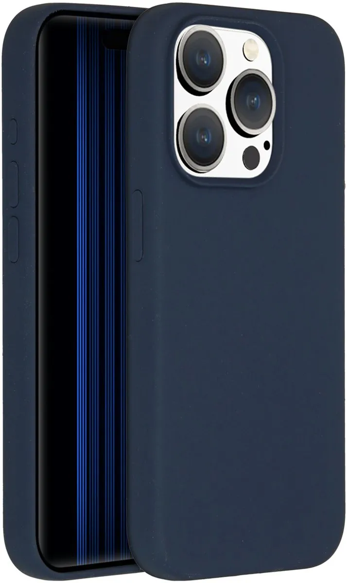 Accezz Hoesje iPhone 15 Pro Donkerblauw - MagSafe