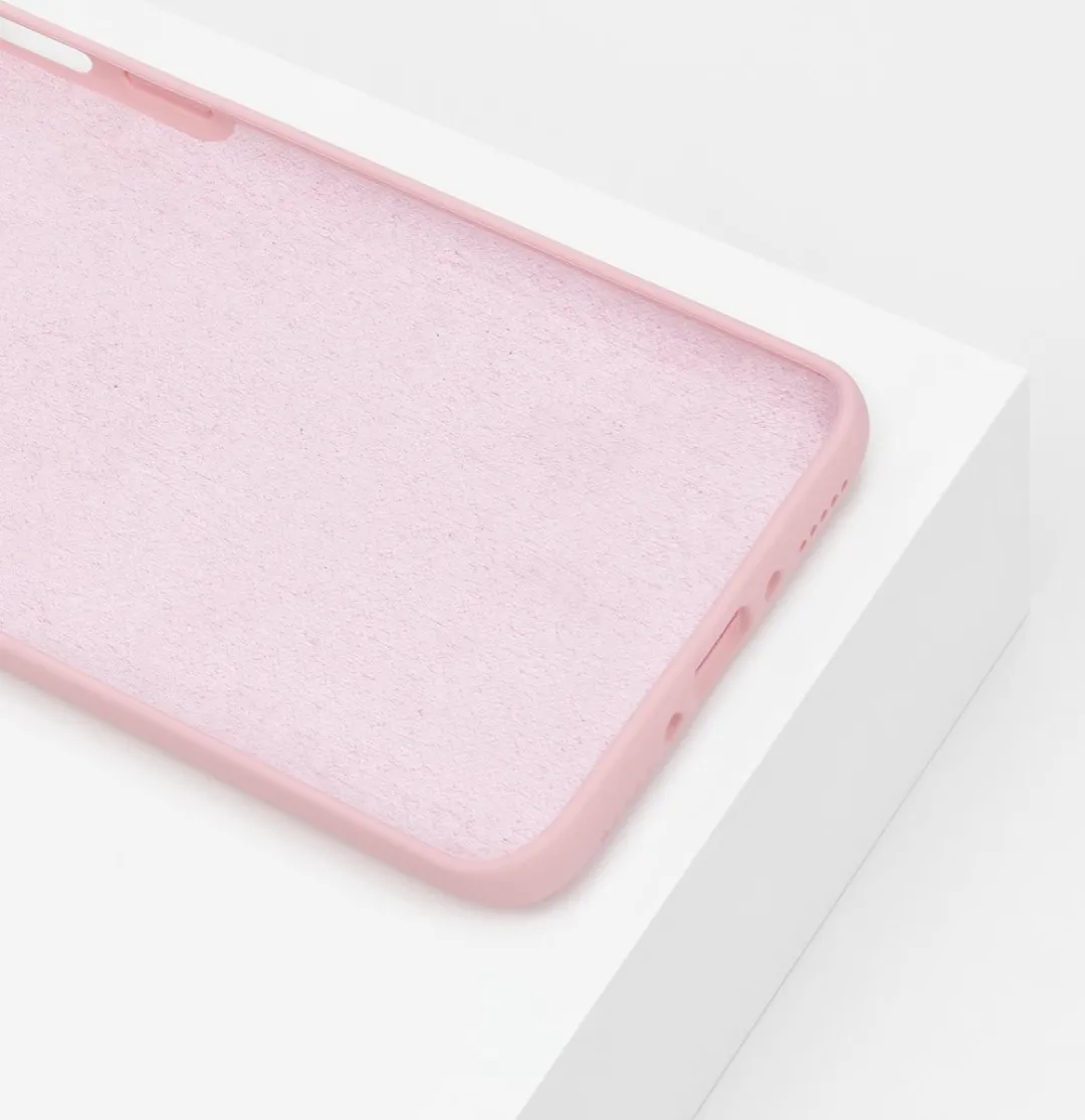 BMAX Siliconen Hoesje OnePlus 7T Pro - Lichtroze