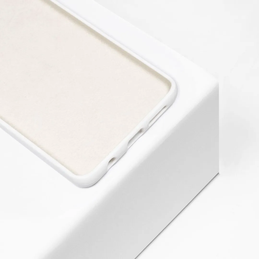 BMAX Siliconen Hoesje Samsung Galaxy S10+ - Wit - afbeelding 6 van 6