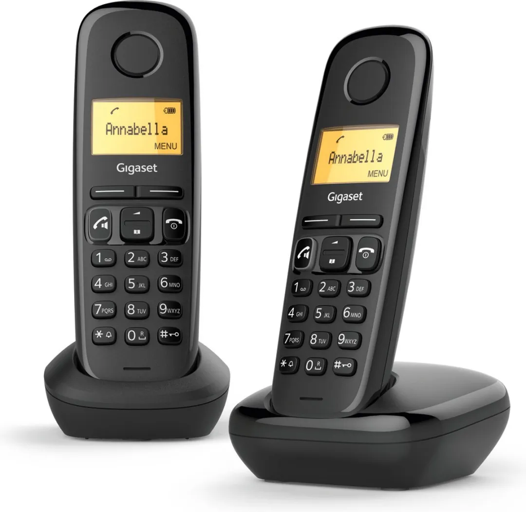 Gigaset A270 Duo DECT Telefoon - 2 Handsets - Zwart