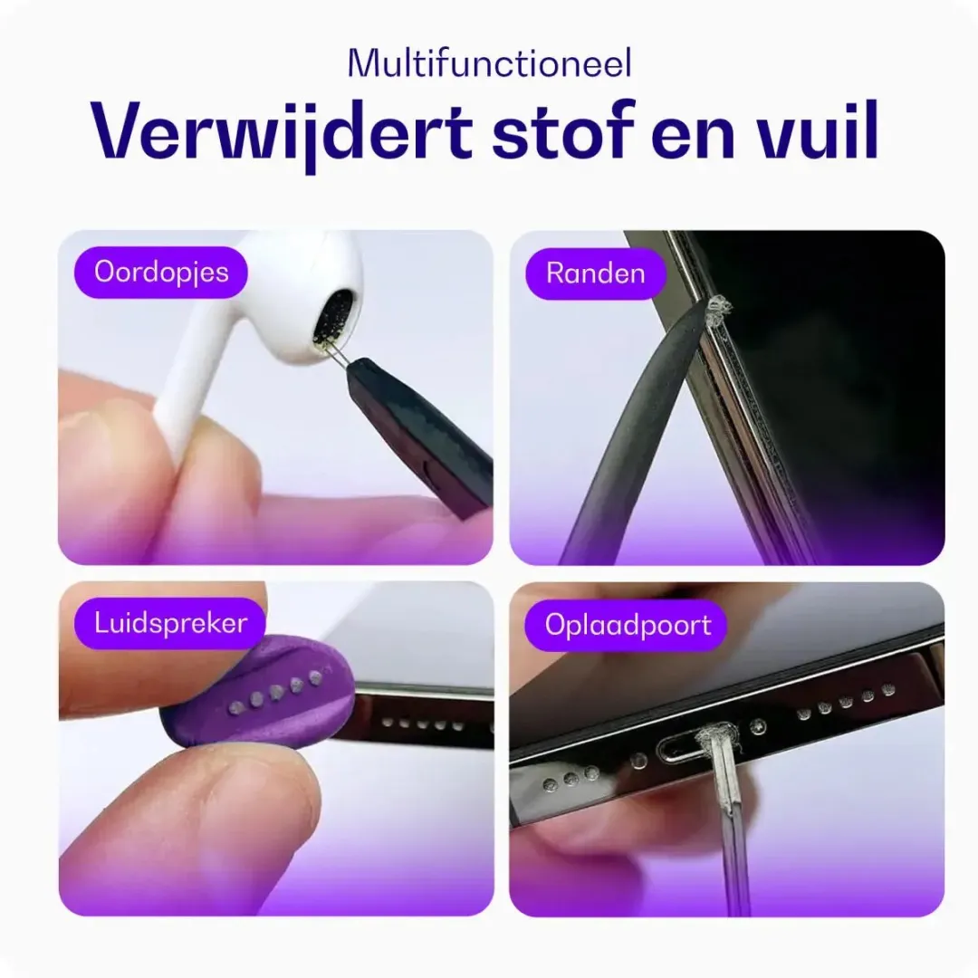 Buddi Fresh Schoonmaakset - Paars - MPN Buddi Fresh