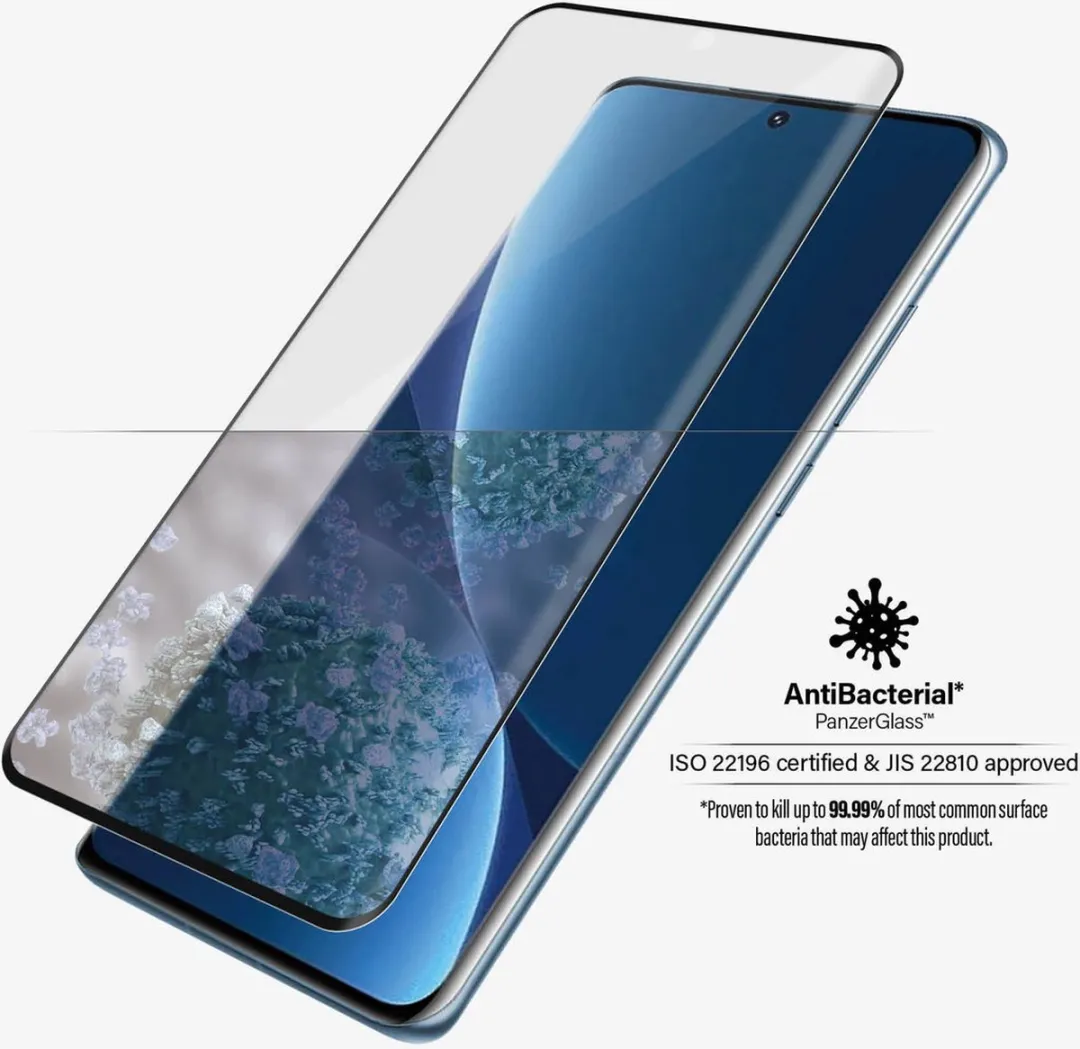 PanzerGlass PZ-8057 Screenprotector Xiaomi 12 Pro - Zwart - afbeelding 6 van 6
