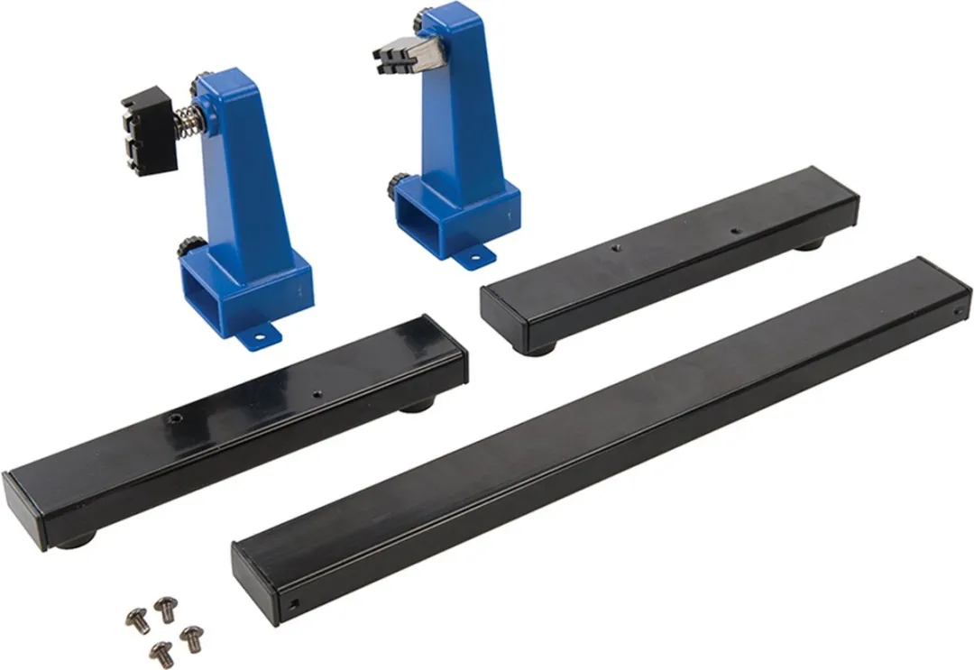 Silverline Universele klemset - 360 graden draaibaar - 5-delig - Verstelbare voet en klemmen