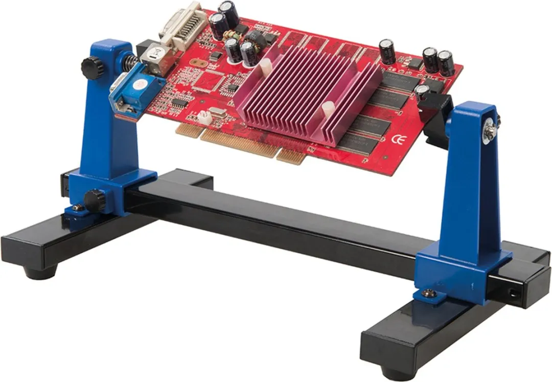 Silverline Universele klemset - 360 graden draaibaar - 5-delig - Verstelbare voet en klemmen