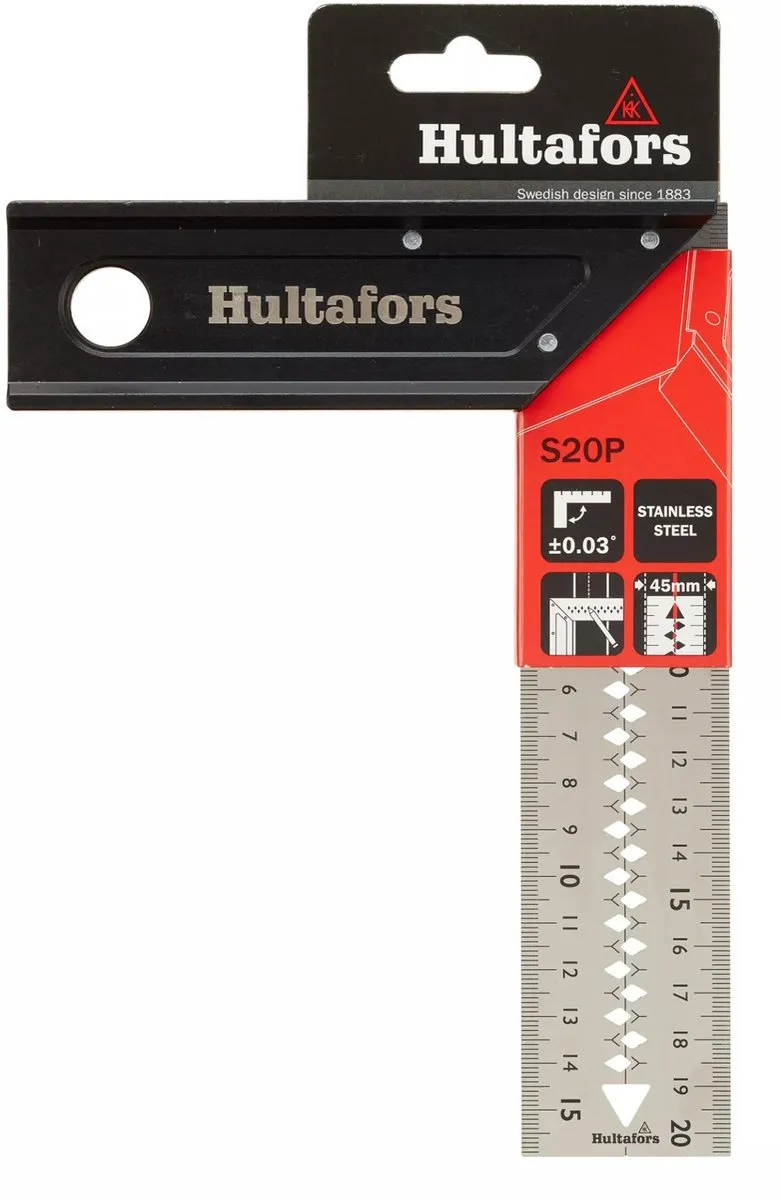 Hultafors Winkelhaak Square Pro S20P - 200 mm