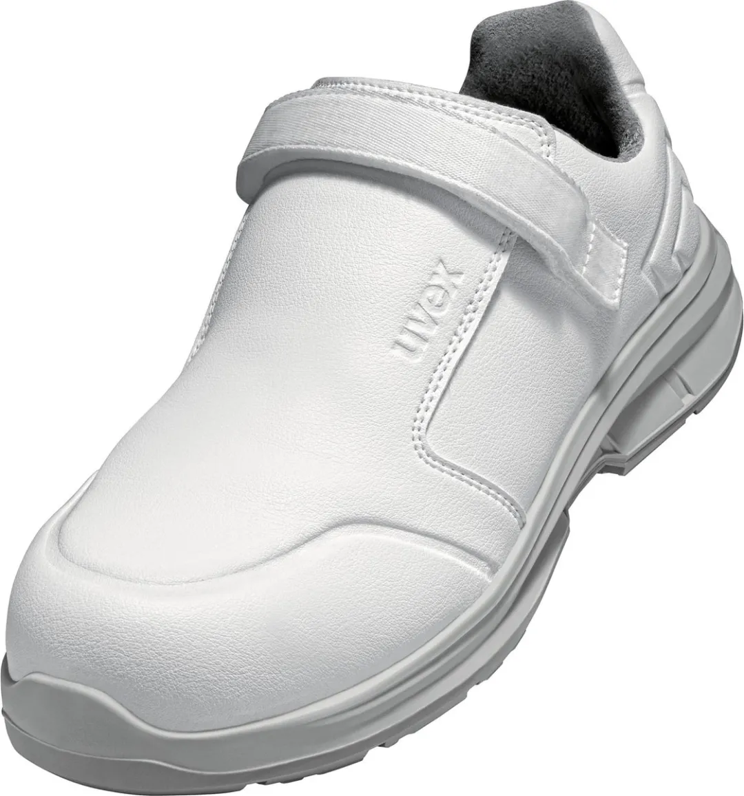 Uvex 1 Sport White Halbschuhe S2 65809 Weiß (65809)-41 (Weite 12)