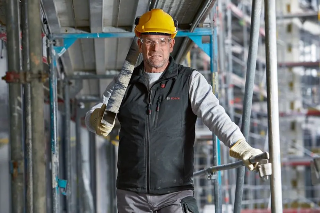 Bosch 0.618.800.0G9, Man, Volwassene, 1 vakken, Rits, Polyester, Spandex, Zwart