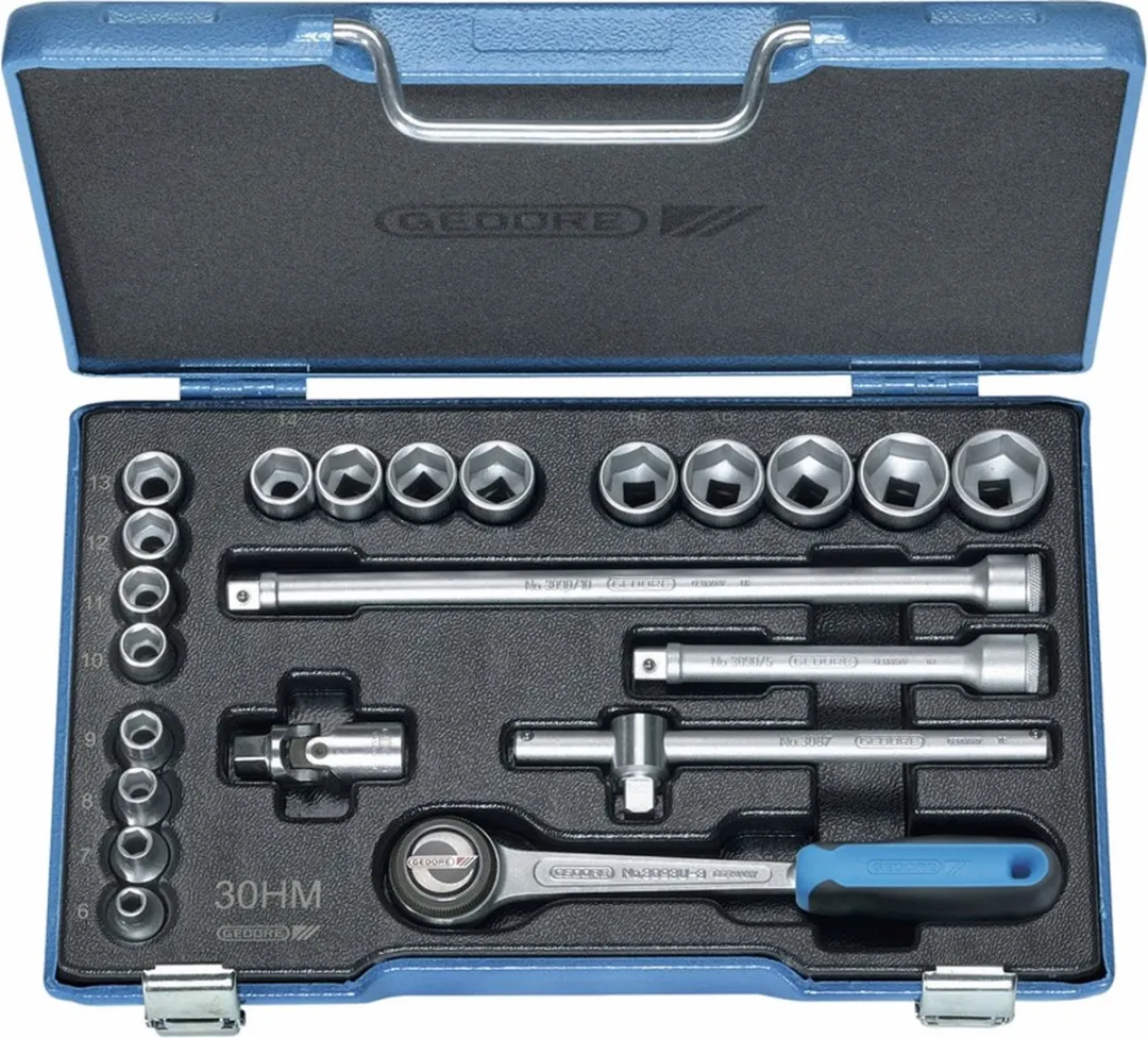 Gedore 6238300 Dopsleutelset 3/8" 22-delig