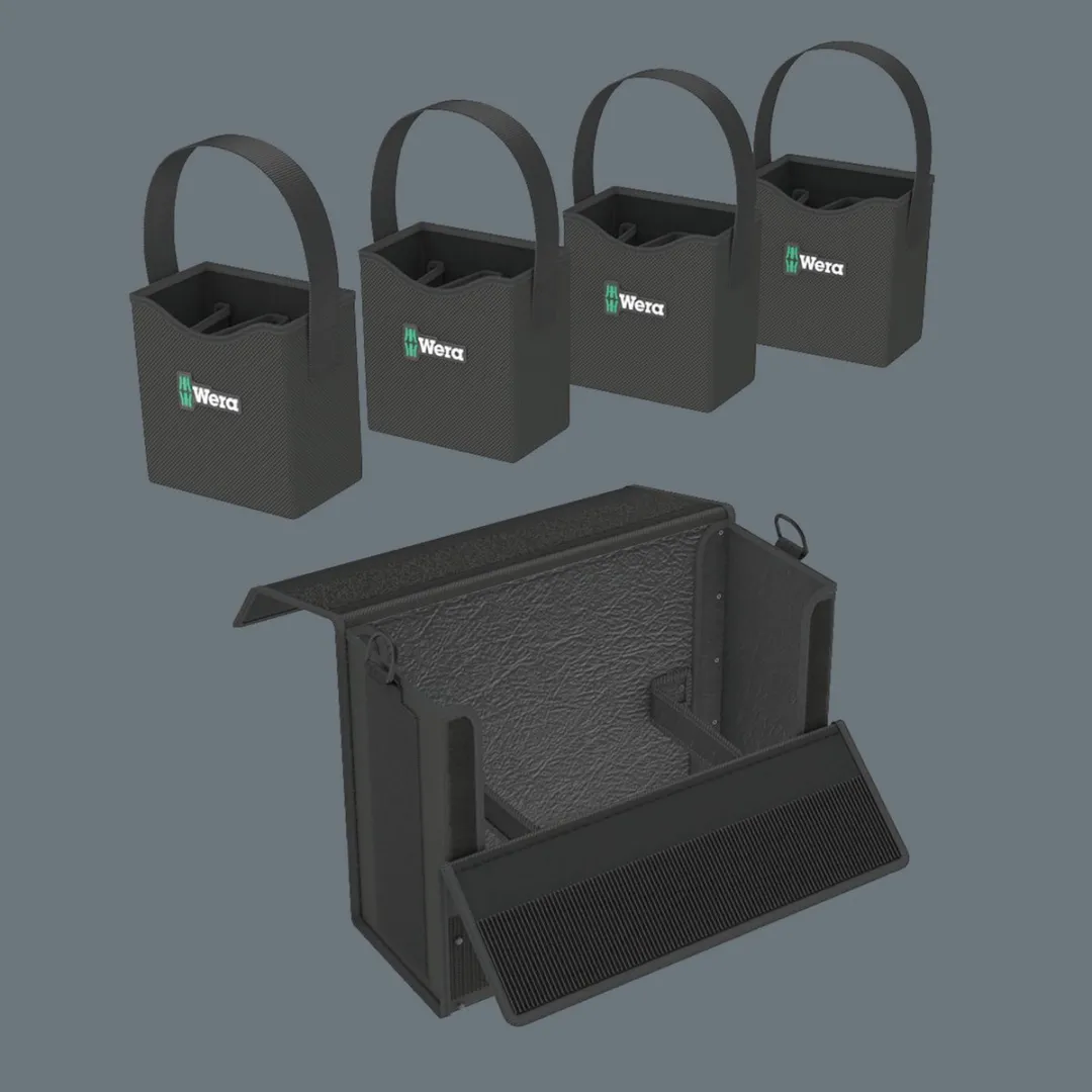 Wera 05004357001 Wera 2go 2 XL gereedschapskoffer, 2‑delig