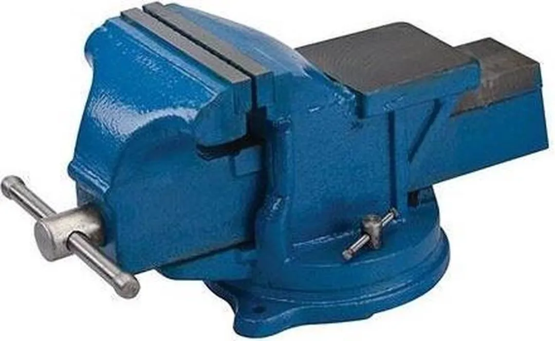 Silverline Draaiende bankschroef - gietijzer - 160 mm capaciteit - 14,83 kg