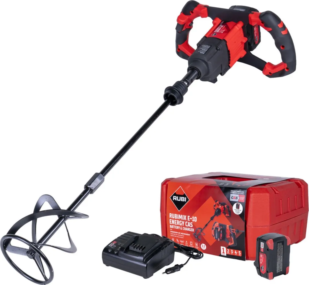 Rubi Rubimix E-10 Energy CAS Elektrische Mixer - 5200mAh Accu