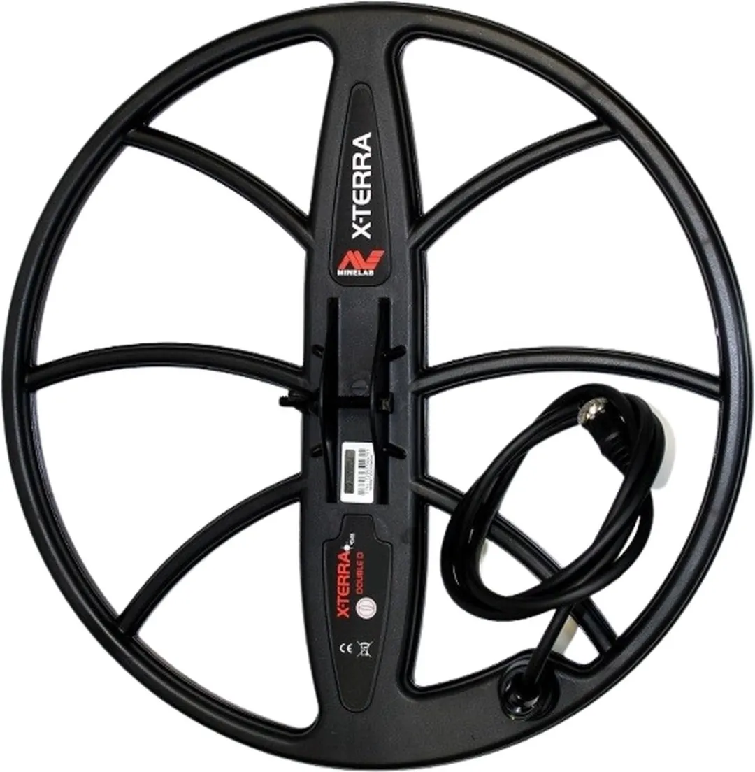 Minelab zoekschijf 38cm / 15 DD 3 kHz t.b.v. Minelab X-Terra. Metaaldetector specialist.