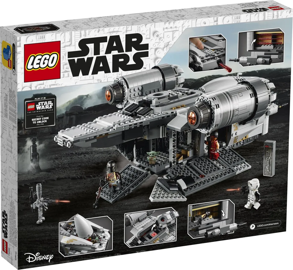 LEGO Star Wars The Mandalorian Premiejagertransport 75292 - 276 Stukken - afbeelding 6 van 6