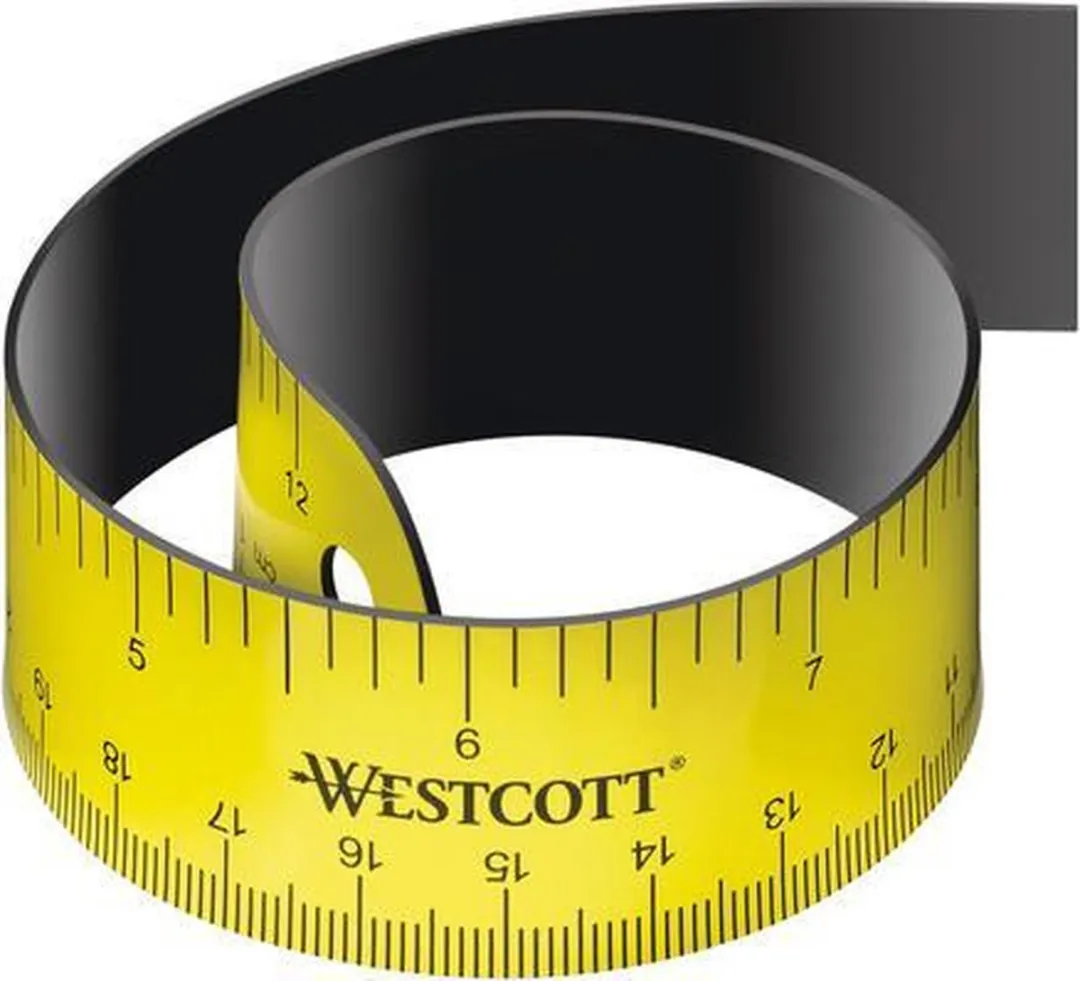 Westcott Magnetische Oprolbare Liniaal 30cm