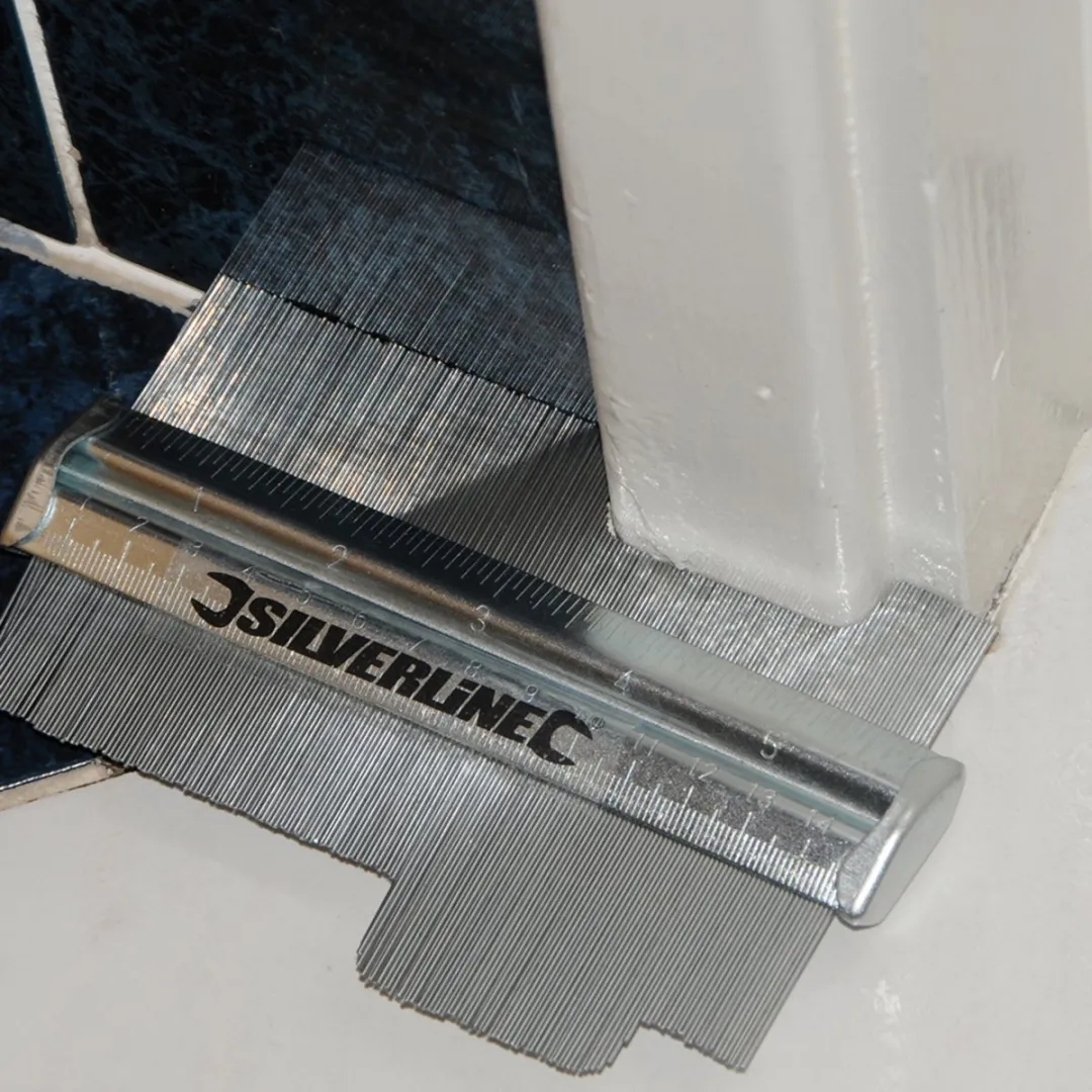 Silverline Profielmeter 598573 - 150mm - Chroom