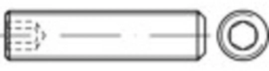 TOOLCRAFT Draadpen M2 2mm RVS A1/A2 - 50 Stuks
