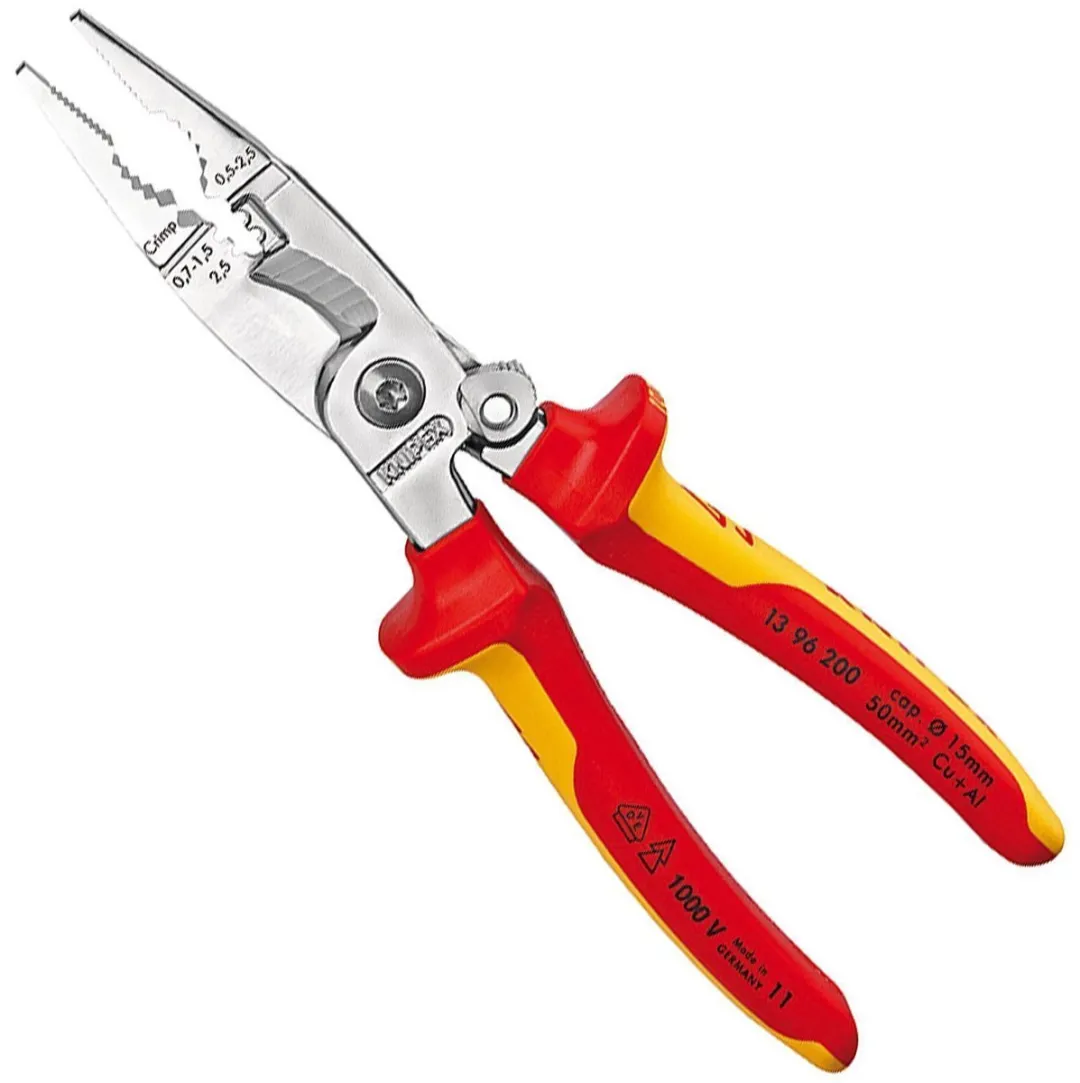Knipex 13 96 200 Elektro-Installatietang VDE