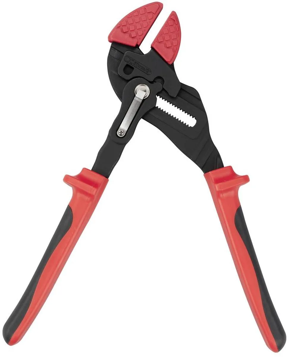 TOOLCRAFT TO-9616524 Grijptang met gladde bekken Sleutelbreedte (metrisch) 62.3 mm