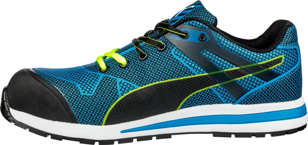 PUMA Blaze Knit Laag S1P Werkschoenen - 40 - Blauw - afbeelding 6 van 6