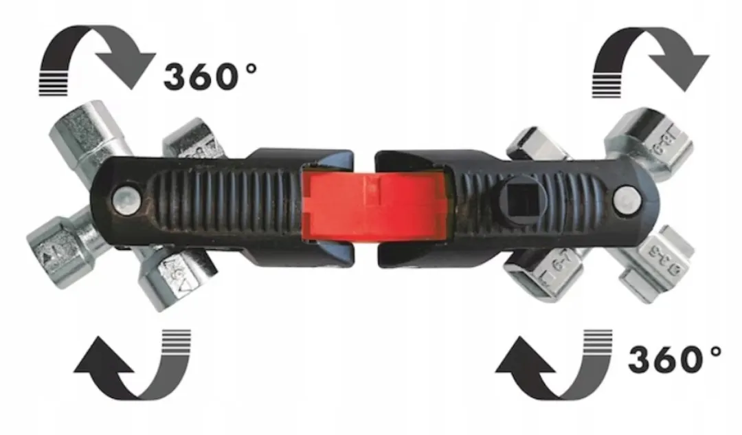 Würth 10-in-1 Opvouwbare Sleutel 5-9mm