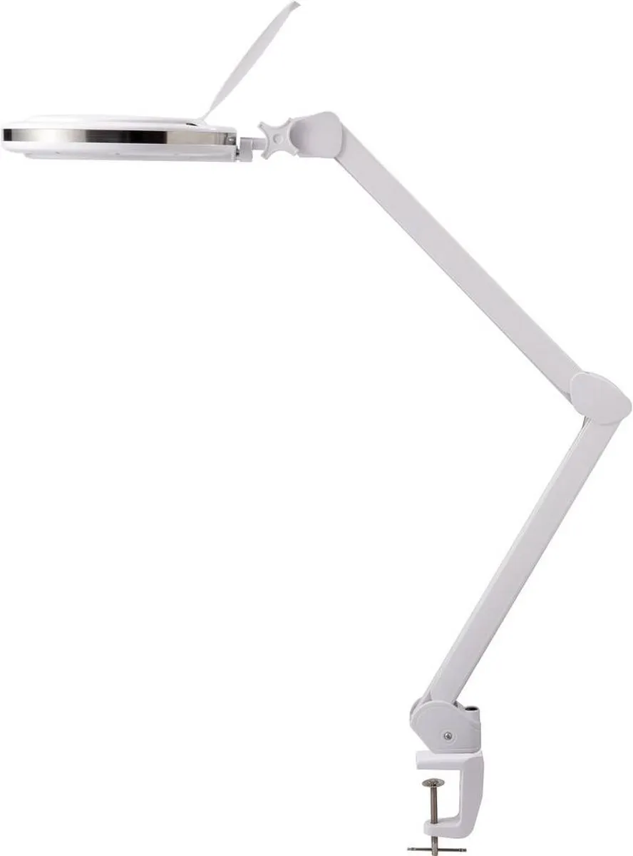 TOOLCRAFT TO-7567479 Toolcraft 730 lm 127 mm (5 inch) dimbare LED-loeplamp met klem 8D 3X Vergrotingsfactor=3.0 x Energ