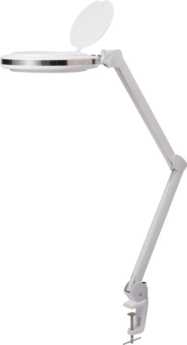 TOOLCRAFT TO-7567479 Toolcraft 730 lm 127 mm (5 inch) dimbare LED-loeplamp met klem 8D 3X Vergrotingsfactor=3.0 x Energ