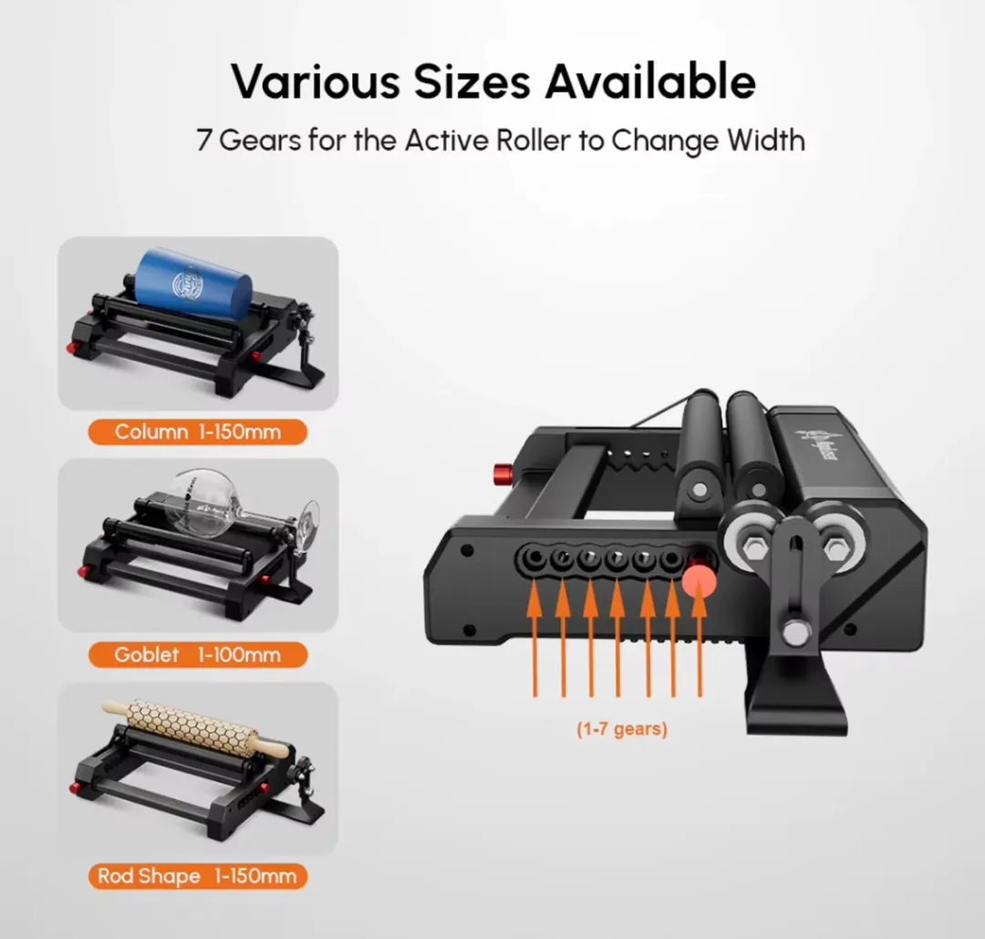 Sculpfun s9 Laser Graveermachine 2 in 1 Set - Met Expansion Kit - Graveer Eenvoudig Grote Objecten - 226% Groter Graveergebied - Brede Compabiliteit