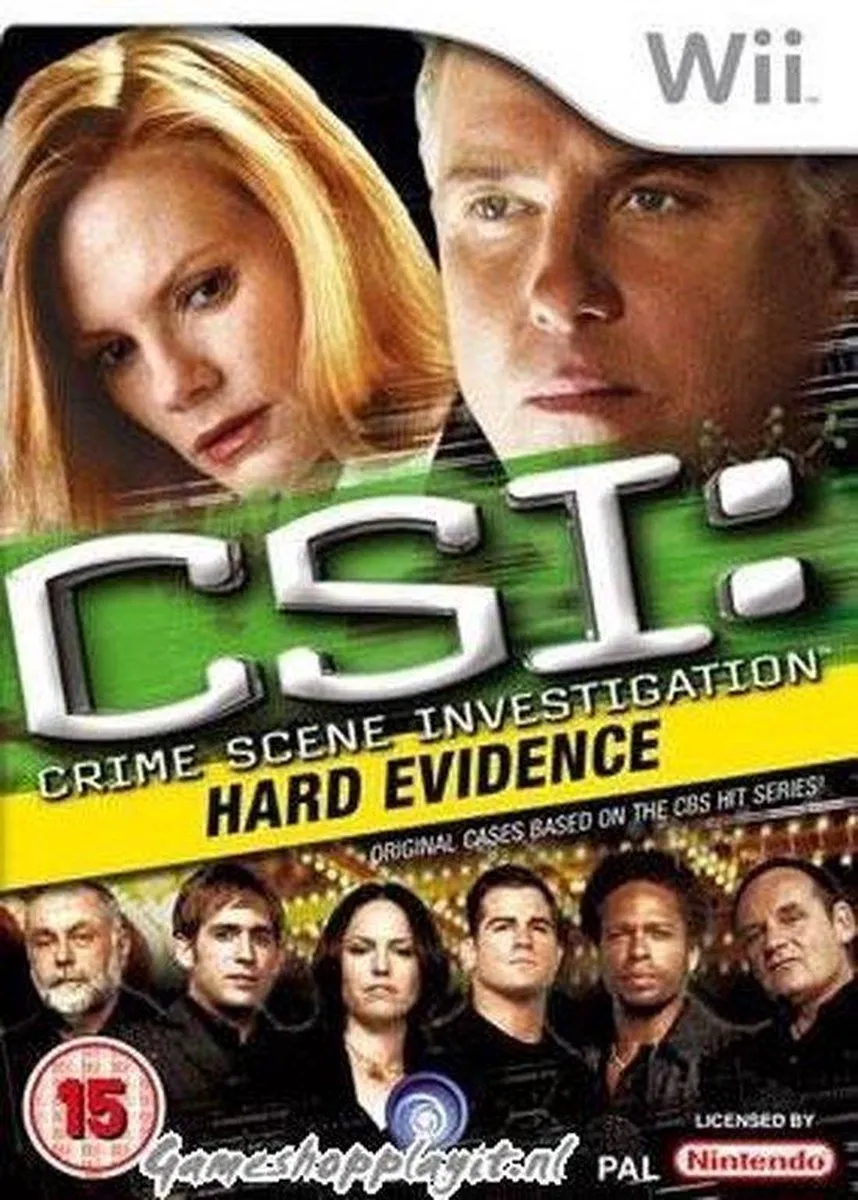 Ubisoft CSI Crime Scene Investigation Hard Evidence