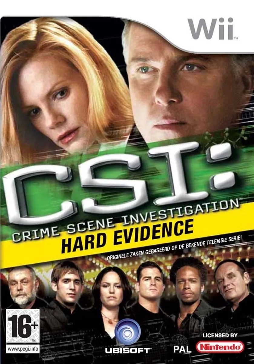 Ubisoft CSI Crime Scene Investigation Hard Evidence