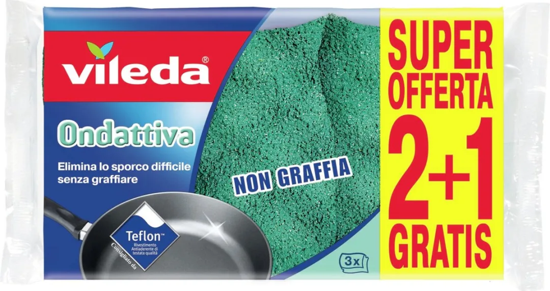 Vileda Pur Active Sponzen - 2 stuks