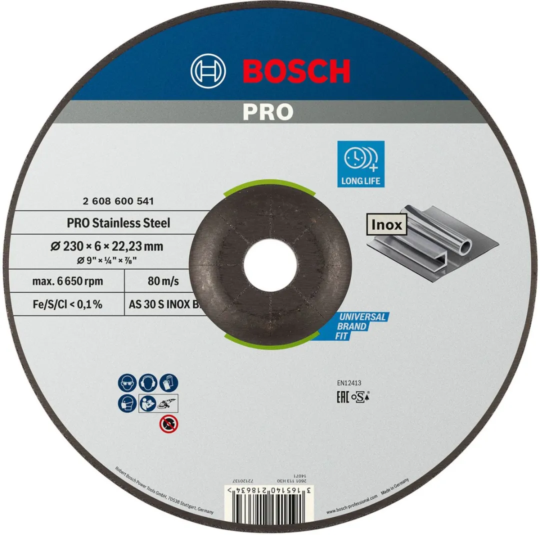 Bosch Professional ABS INOX 230X6 - 22.23mm - afbeelding 6 van 6