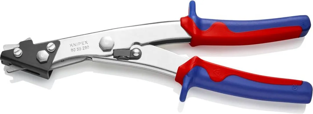 Knipex Knabbelschaar 90 55 280 - IJzer/Koper/Aluminium/Kunststof
