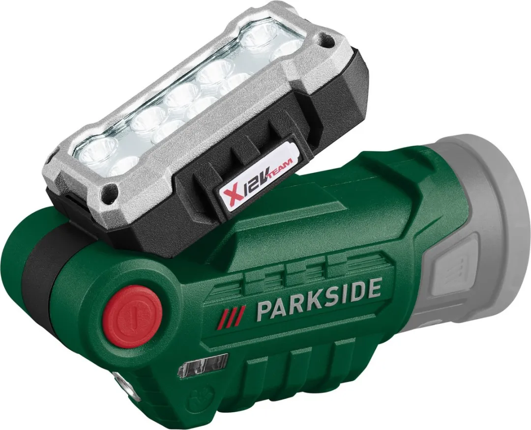 PARKSIDE Accu-LED Werklamp 12V - 480 Lm Koelwit Groen