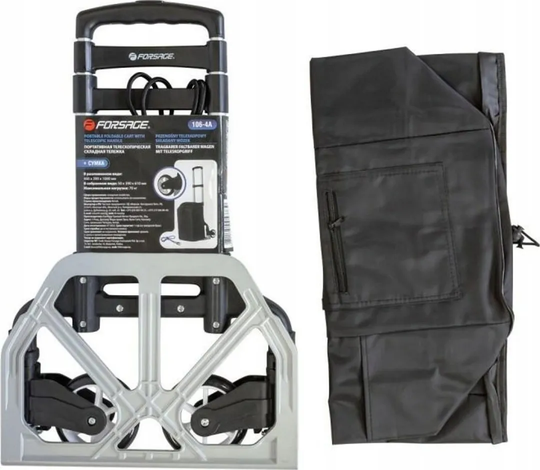 Forsage Opvouwbare Plateauwagen 70 kg