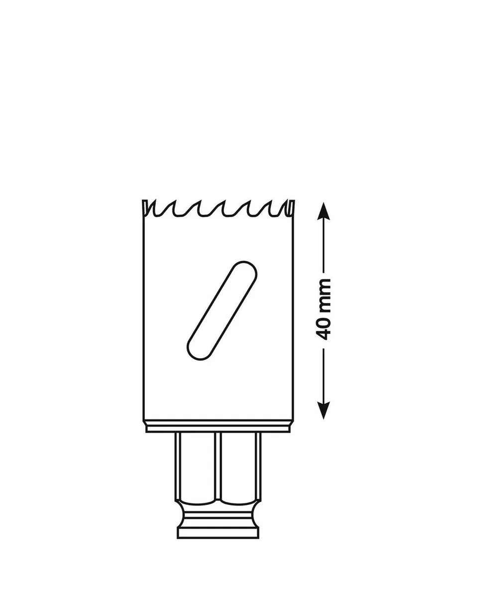 Hawera Power Change Holesaw HSS 127 - 3 Stuks