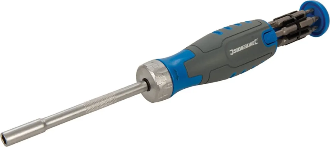 Silverline 930569 Ratelschroevendraaier 12 bits - 3 standen