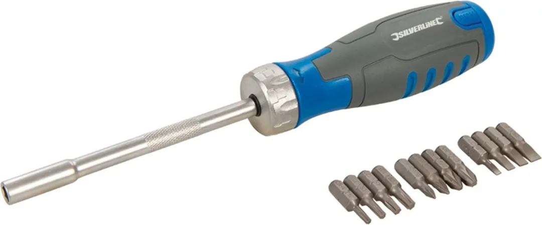 Silverline 930569 Ratelschroevendraaier 12 bits