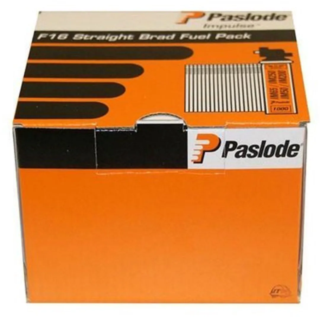 Paslode Afwerknagel F16X63 Verzinkt 3mµ VE=2000+2Gas IM65 - 921592