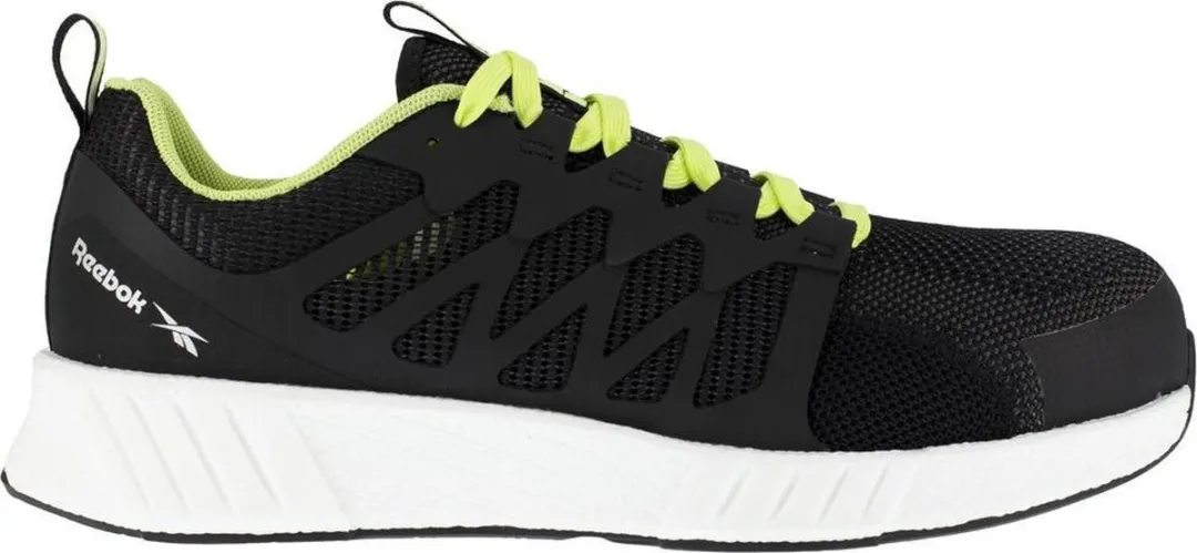 Reebok Fusion Flexweave Work 1073 ESD S1P Werkschoen - Mannen - Zwart/Geel - 38