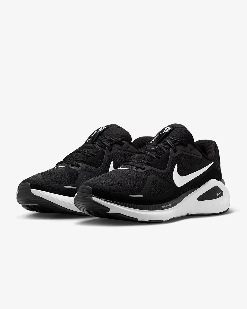 Nike Structure 26 Heren Hardloopschoenen - Anti-pronatie Zwart