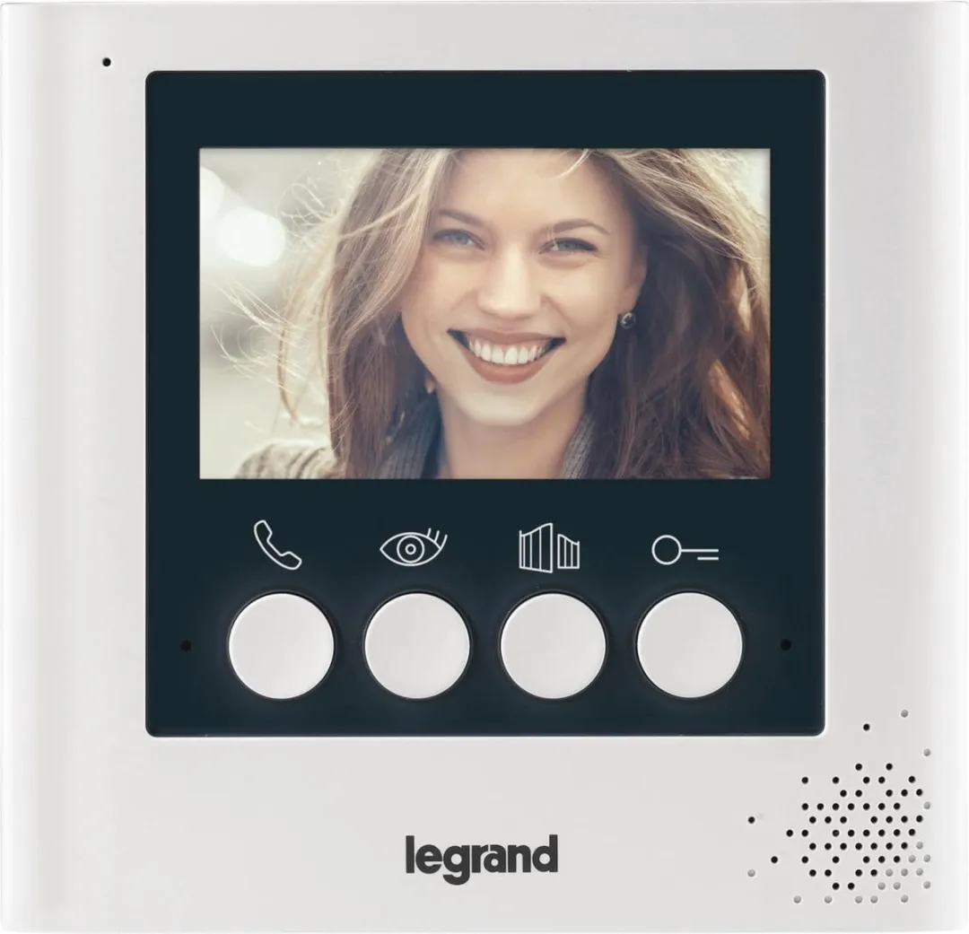 Legrand 360° videofoon systeem - grijs - 4,3" kleurenscherm
