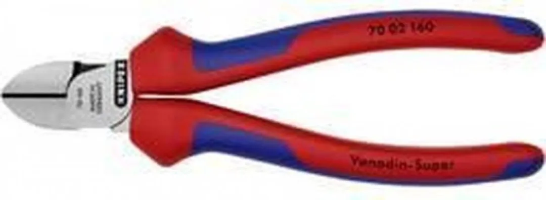 Knipex 7002-160 Zijsnijtang 160mm - Rood