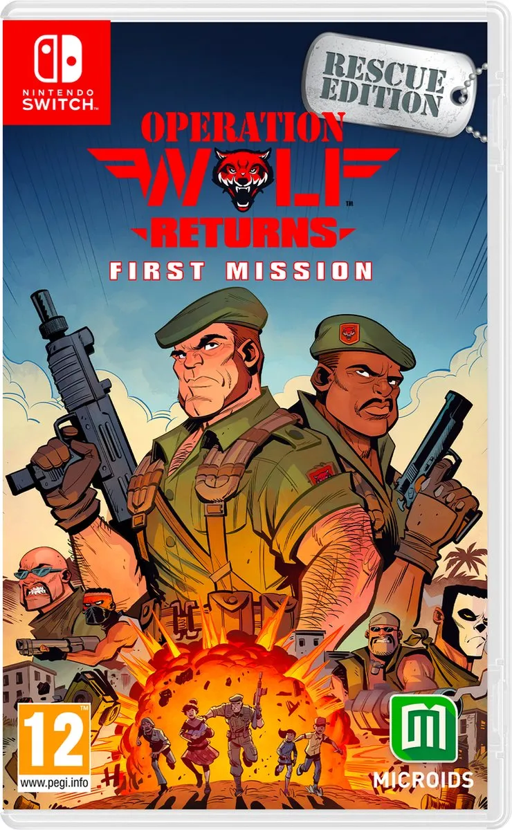 Mindscape Operation Wolf Returns First Mission Rescue Edition