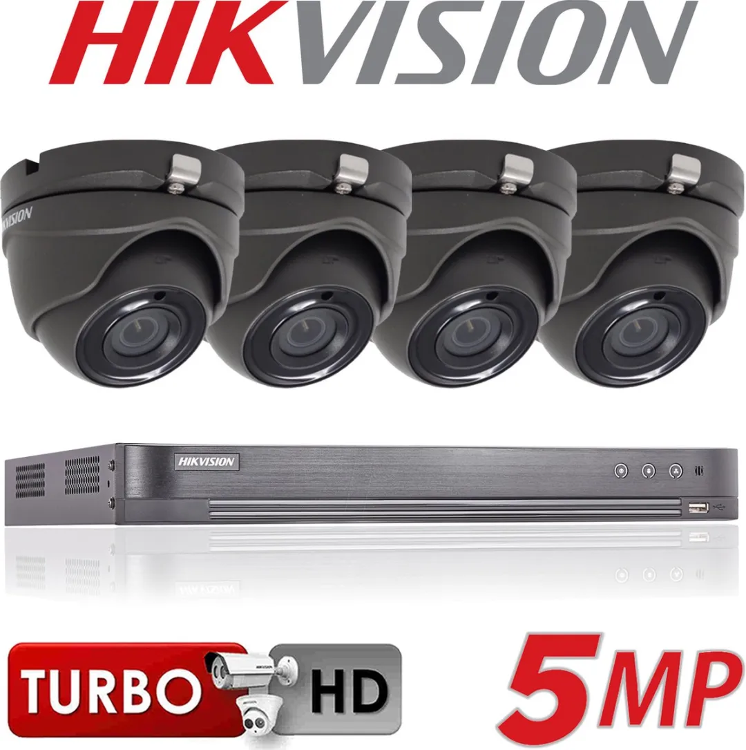 Hikvision KIT5MPBLACK Kit 5MP DVR 4K