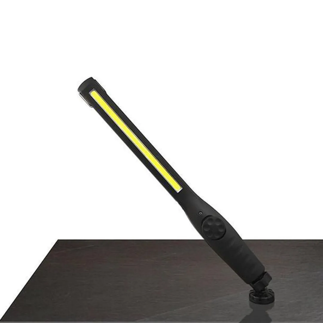 HBM Machines Led Werklamp 700 Lumen - Oplaadbaar - Zwart