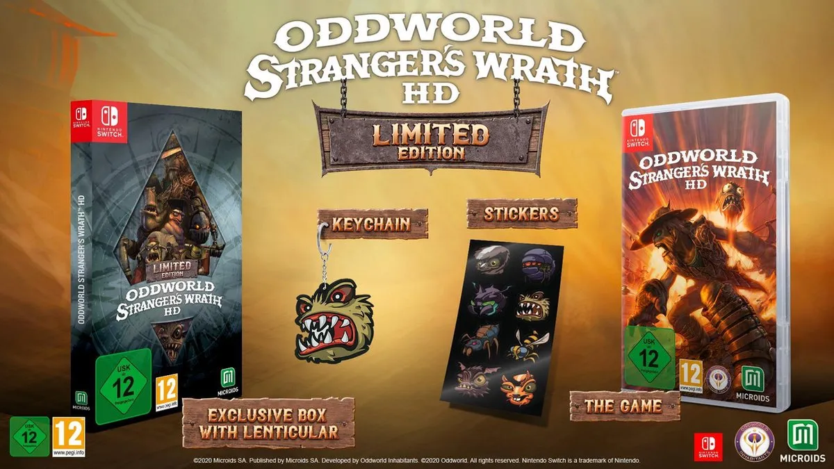 Mindscape Oddworld Stranger's Wrath HD Limited Edition - Switch