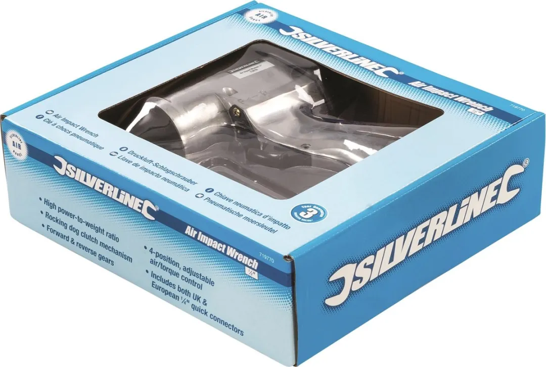 Silverline Pneumatische Moersleutel 719770 - 312Nm - 13mm - afbeelding 6 van 6