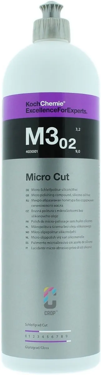 Koch Chemie M3.02 Micro Cut Micro Polijstcompound 1000ml
