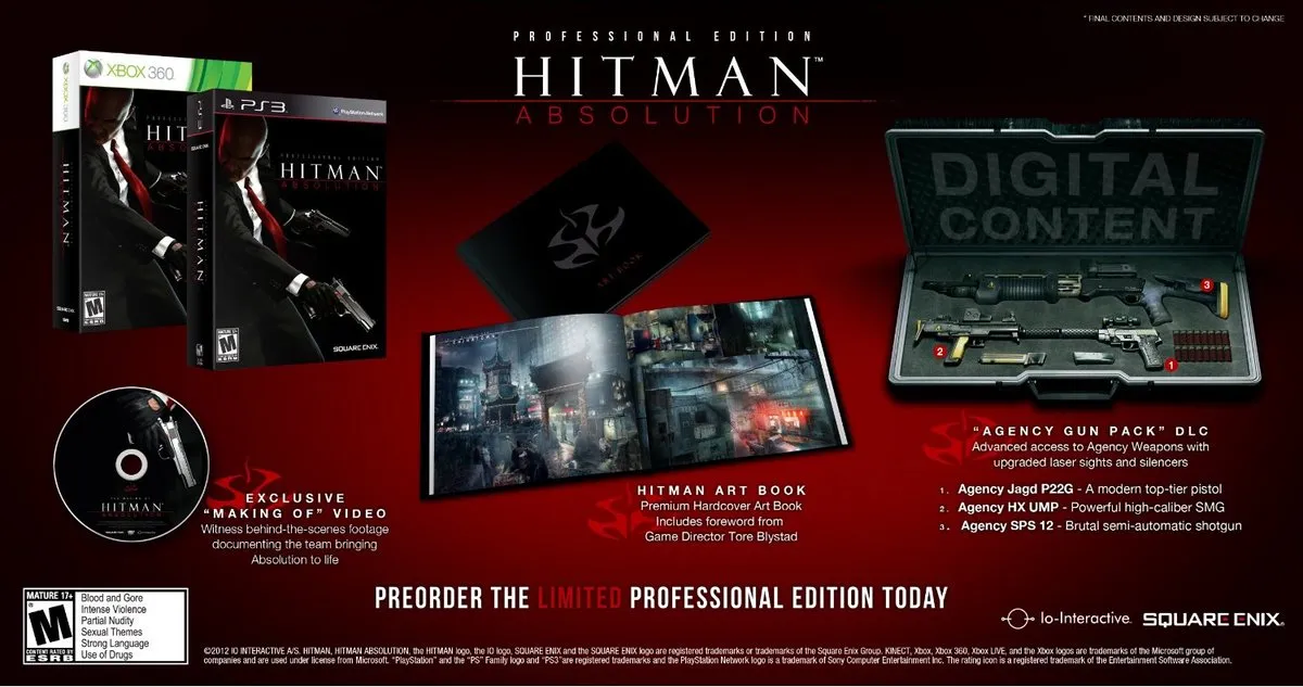 Square Enix Hitman Absolution Professional Edition - Xbox 360